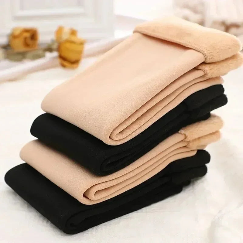 Winter Warm Women Socks Soft Thicken Thermal Plush Socks Girls Solid Color Velvet Wool Snow Boots Floor Socks Home Sleeping Sock