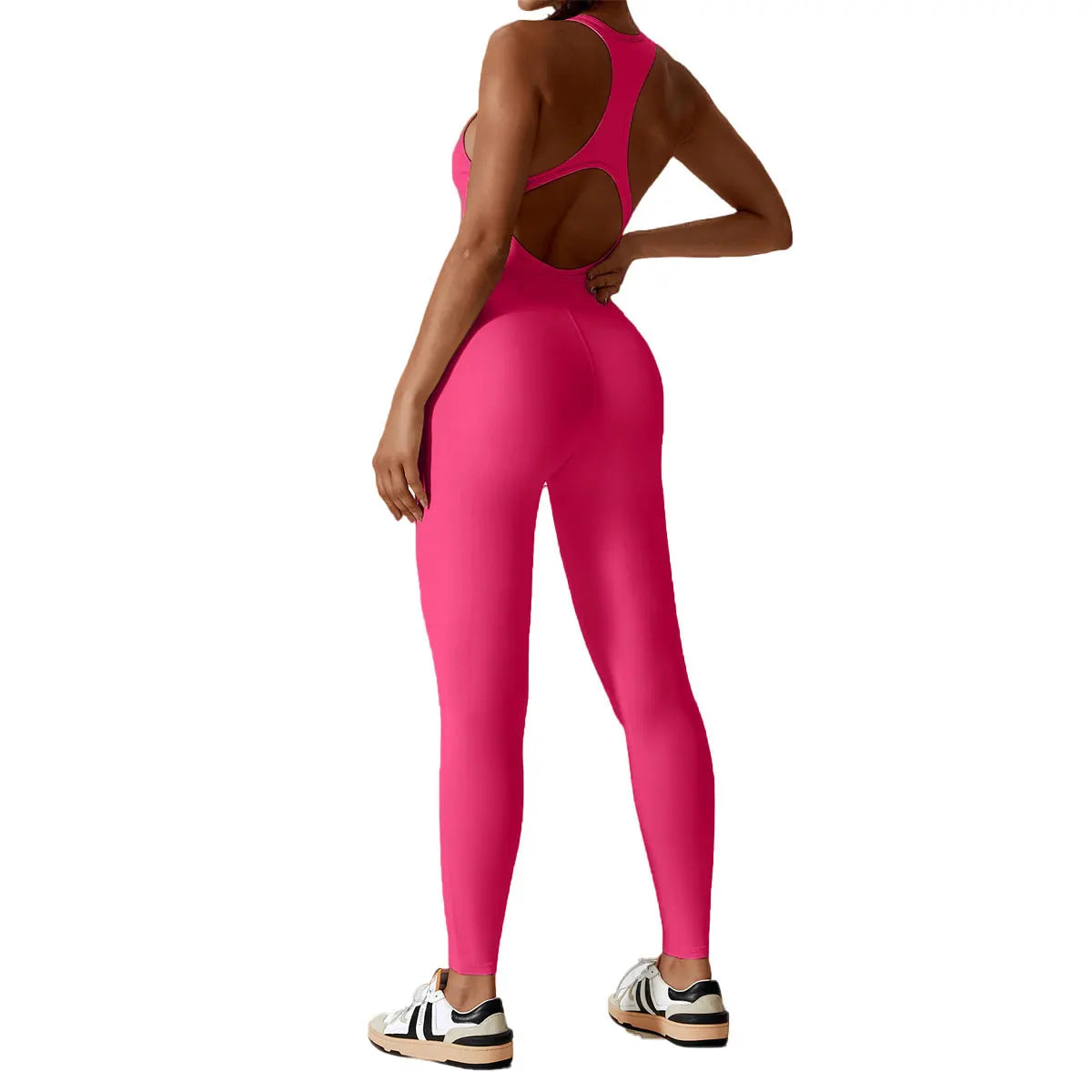 GYM Romper Backless Set Fitness Bodysuit Siamese Sportswear Women Jumpsuit Buttery-Soft One-Piece Playsuit Yoga Suit